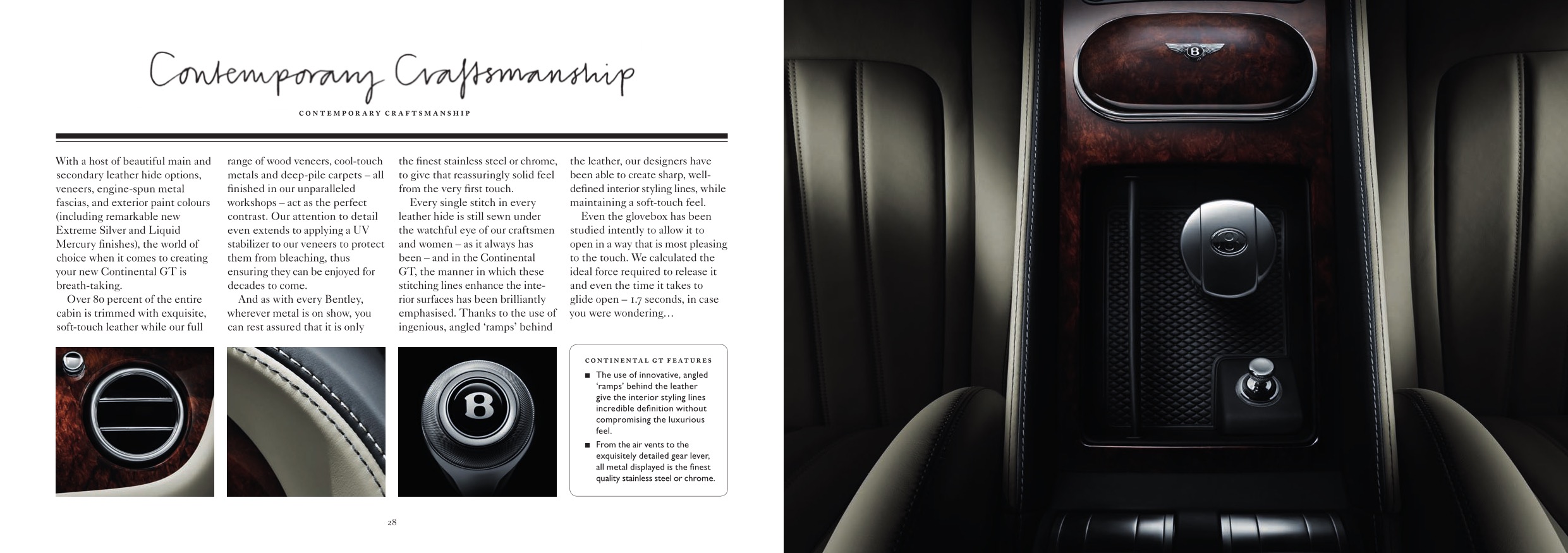 2011 Bentley Continental GT Brochure Page 15